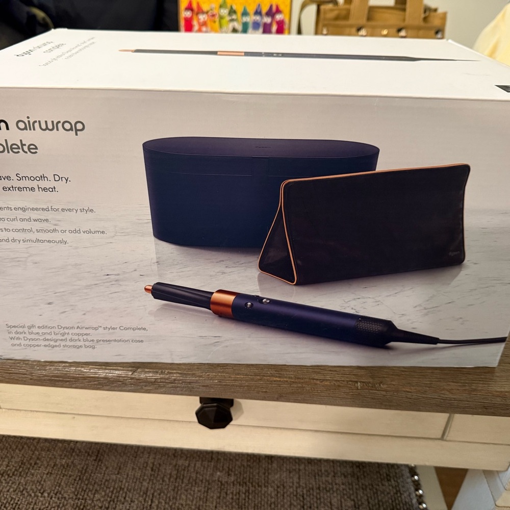 Special Edition Dyson Airwrap Styler Complete - Prussian Blue and Rich Copper